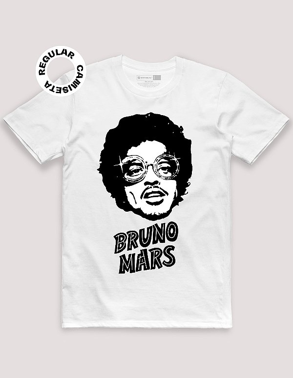 Camiseta Tradicional Bruno Mars Silk Sonic