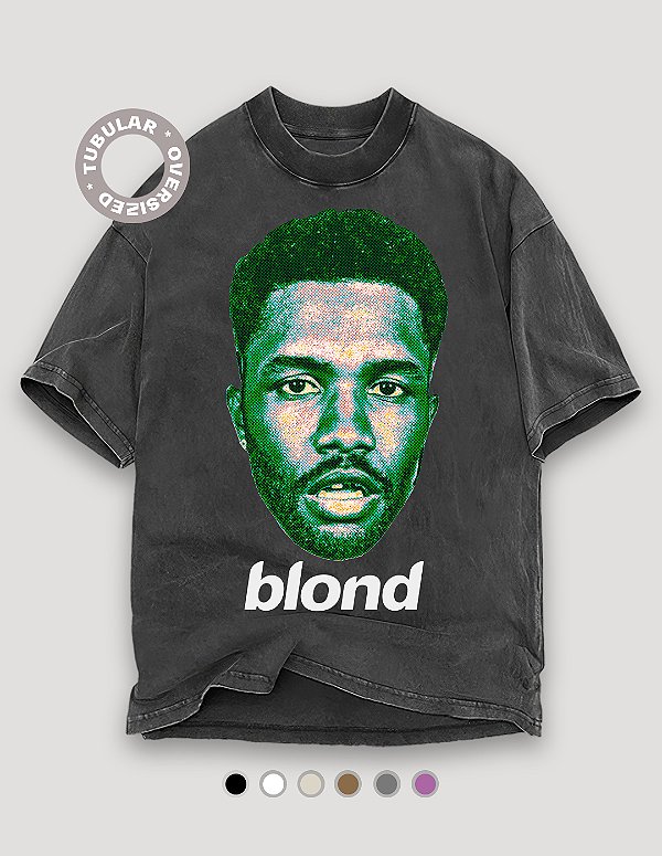 Camiseta Oversized Tubular Frank Ocean Blond