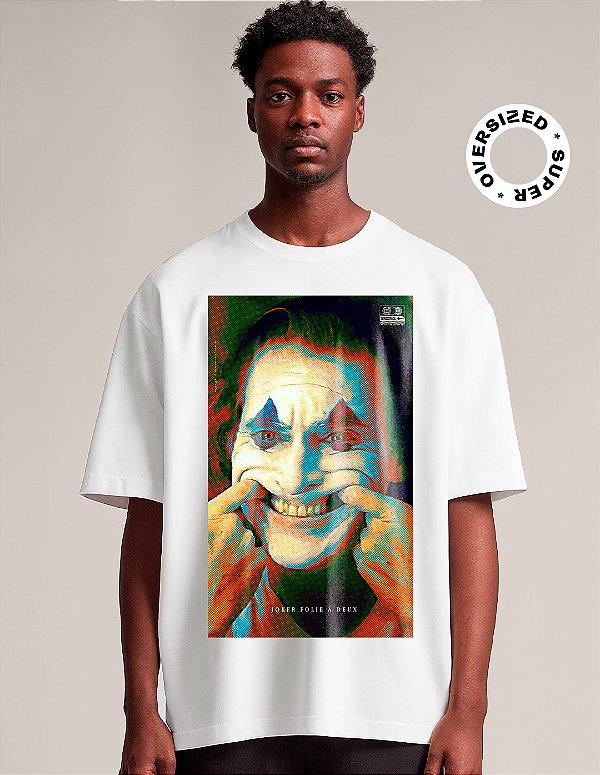 Camiseta Oversized Super Joker Folie à Deux