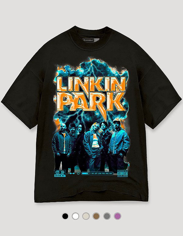 Camiseta Oversized Tubular Linkin Park Tour 2024