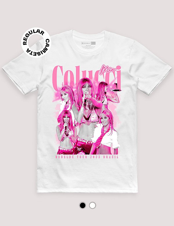 Camiseta Oversized Colucci Rebelde RBD - BF