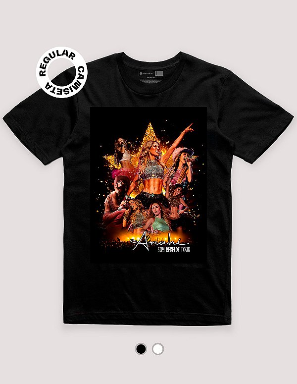 Camiseta Anahi Soy Rebelde Tour - BF