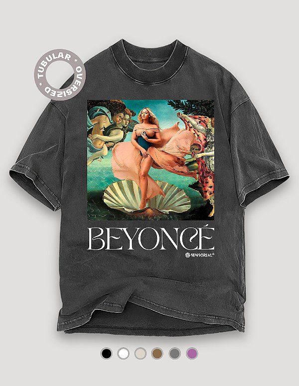 Camiseta Oversized Tubular Beyoncé Vênus - BF