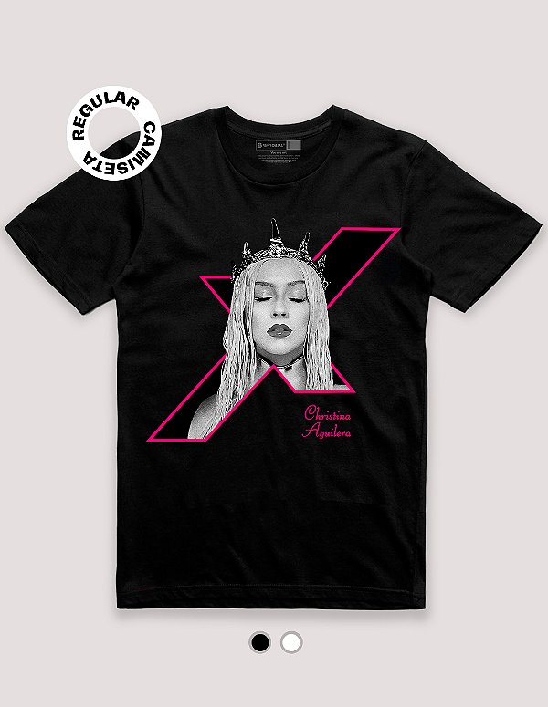 Camiseta Tradicional Christina Aguilera Queen