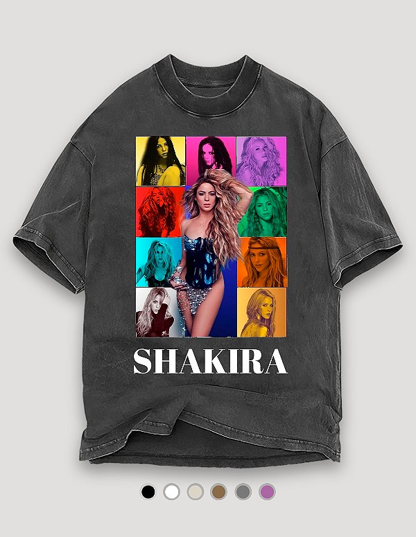 Camiseta Oversized Tubular Shakira Fan Edition