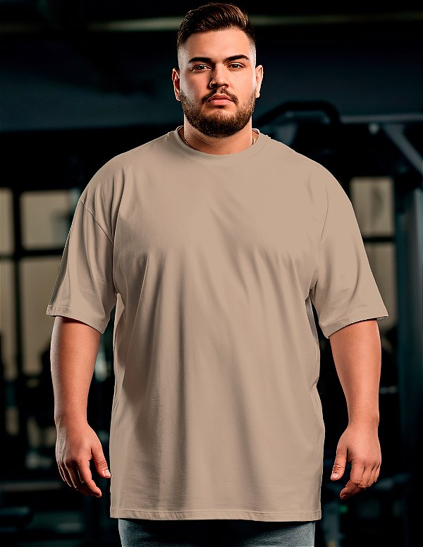 Camiseta Oversized Plus Size Lisa