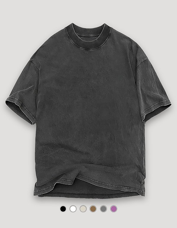 Camiseta Oversized Tubular Lisa