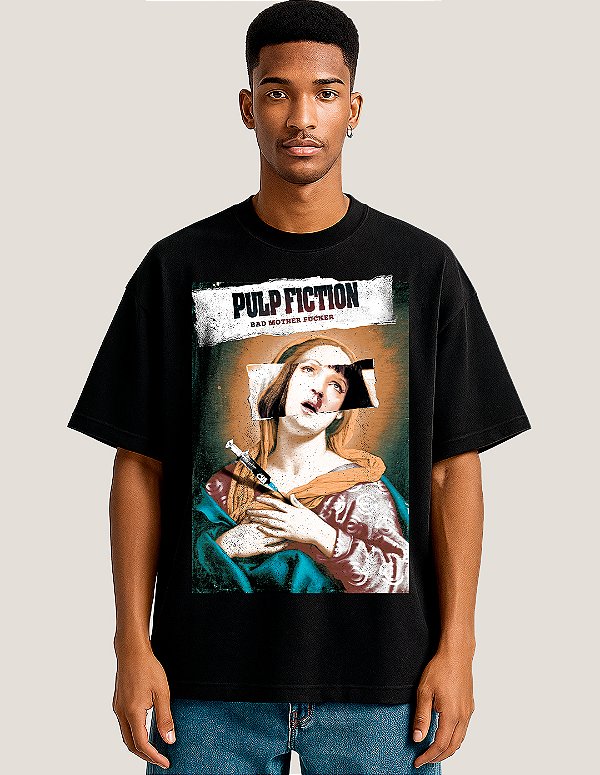 Camiseta Oversized Super Pulp Fiction