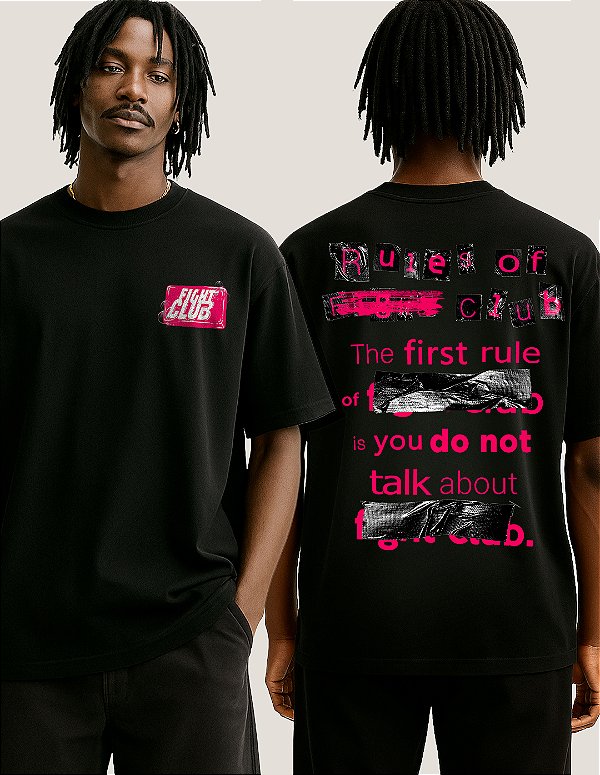 Camiseta Oversized Super Club da Luta