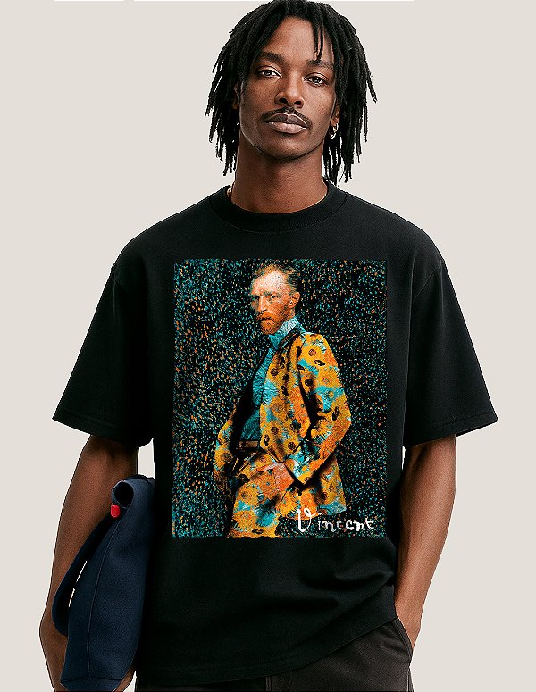 Camiseta Oversized Super Van Gogh