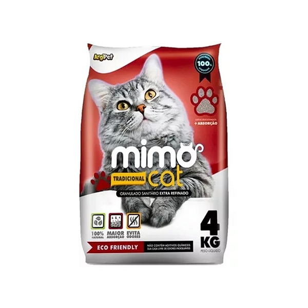 Areia Mimo Cat Tradicional 4kg