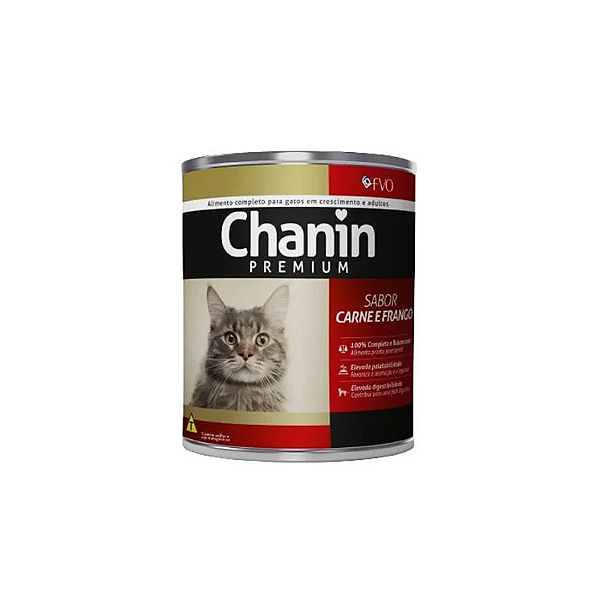 Patê Chanin Carne Frango Lata 280g