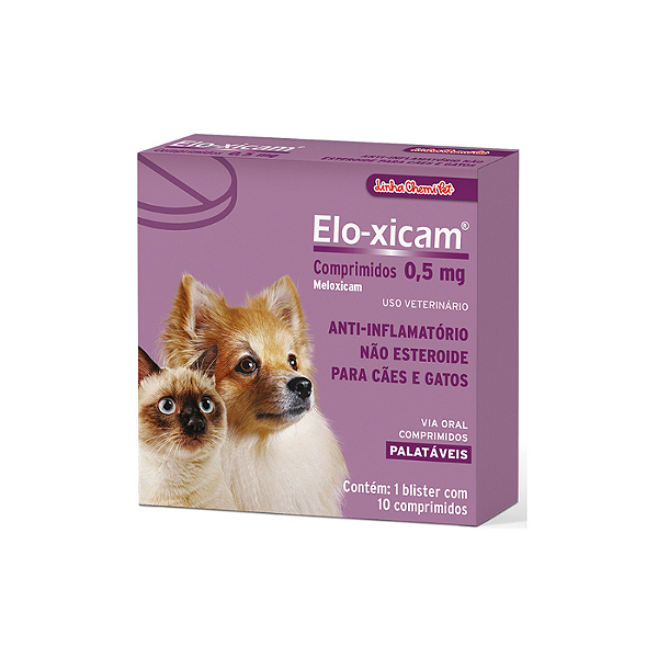 Anti-inflamatório Elo-xicam 0,5mg - 10 Comprimidos