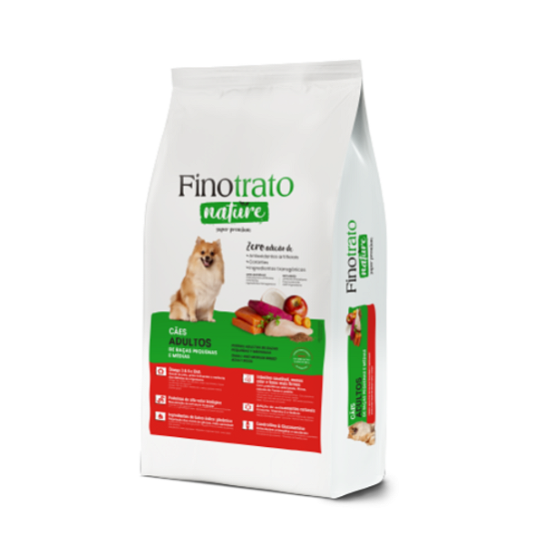 Finotrato Nature Cães Adultos de Raças Pequenas e Médias 1kg