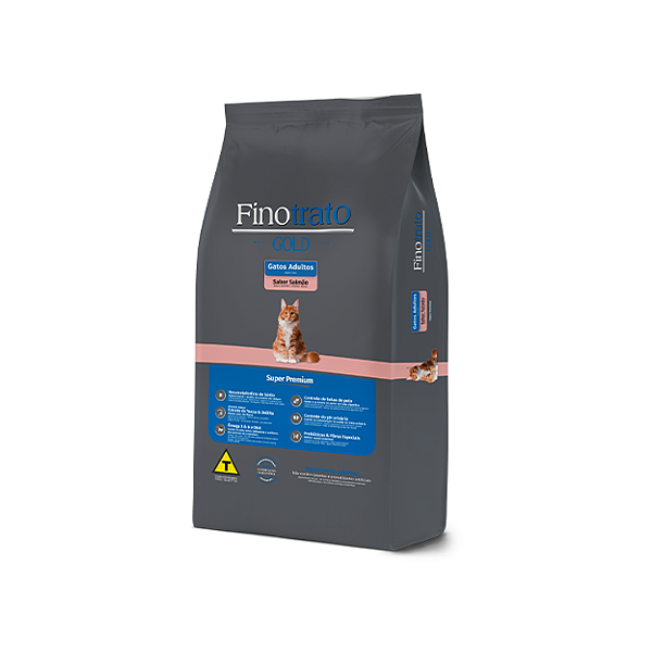 Finotrato Gold Salmao Gatos Adultos 1kg