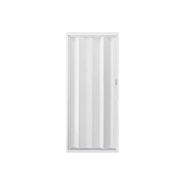 Porta Sanfonada Pvc 210x60cm Branca - FORTLEV