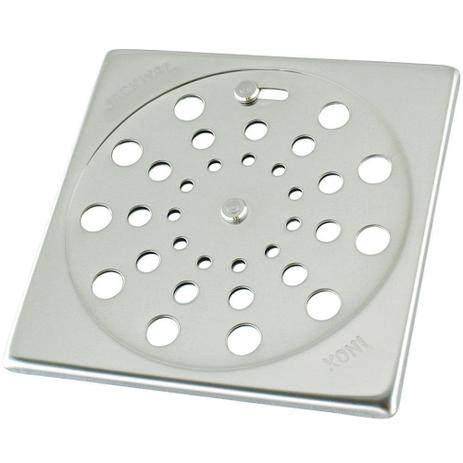 Grelha Quadrada com Fecho 100mm Inox 2925 - JACKWAL