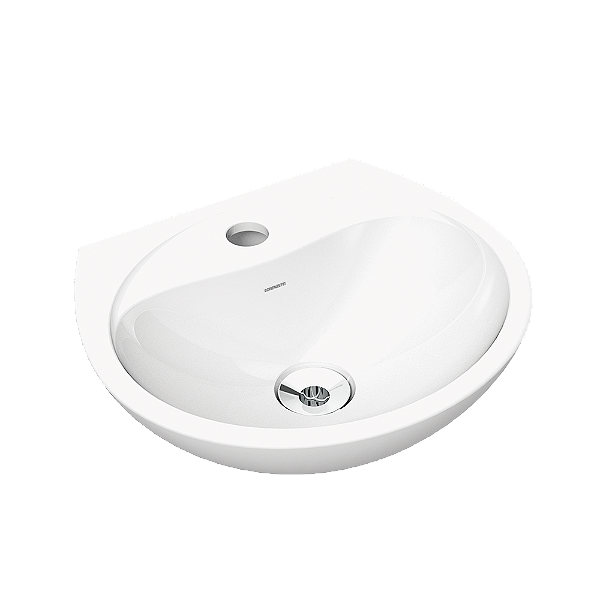 Lavatório Way Branco LS-30 - 7714030 - LORENZETTI