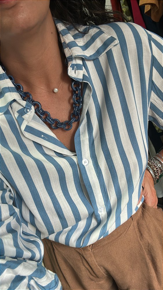 camisa listras