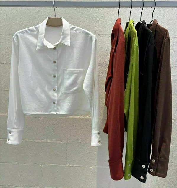 Camisa crooped Júlia