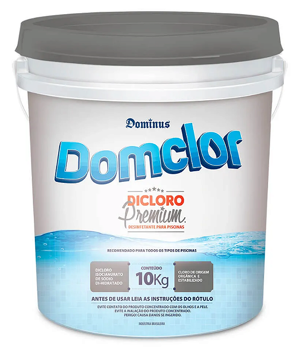 Cloro premium (56% cloro ativo) Domclor - 10kg