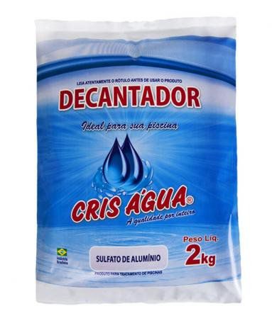 Sulfato de alumínio (Decantador) CrisÁgua - 2kg