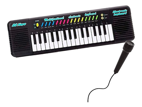 Teclado Eletrônico Musical Infantil Piano Criança A Pilha