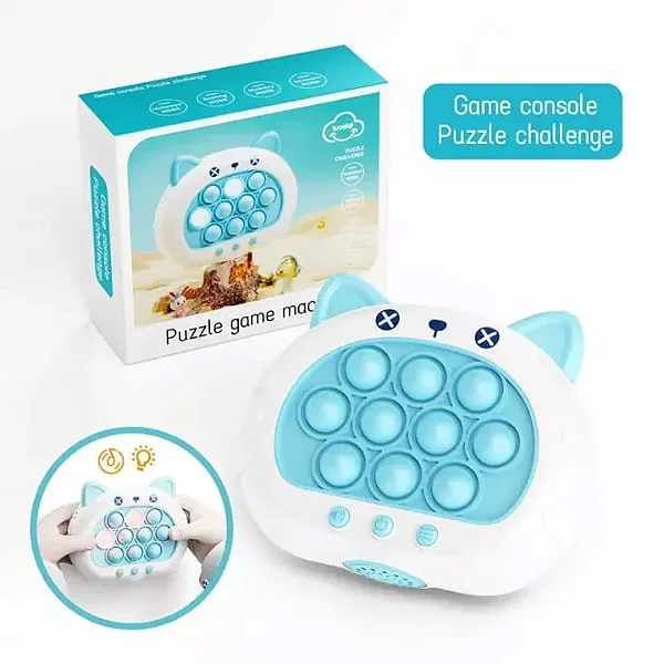 Pop-it Mini Game Console Anti Stress Puzzle Game Machine