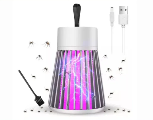 Mosquito Killer Lâmpada LED, repelente elétrico, USB Recarga