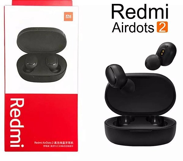 Fone De Ouvido Buetooth Xiaomi Redmi Airdots 2 Original