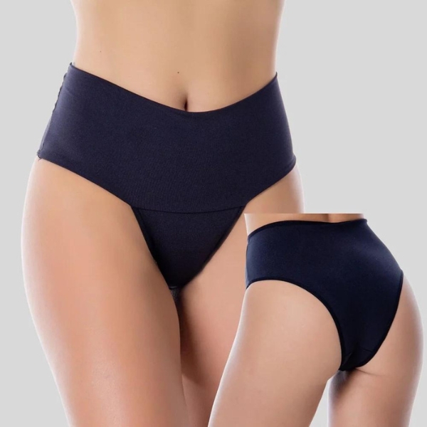 kit 10 e 5 Calcinhas Power Fitness - Cós Elástico Linda Moça