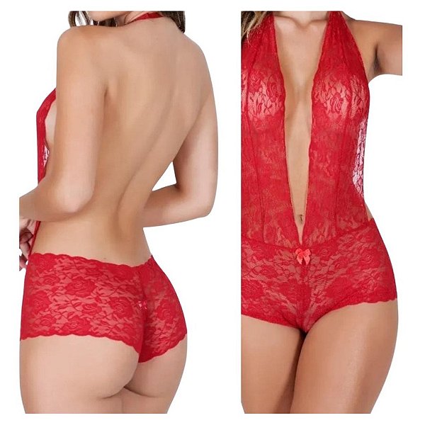 Body Renda - Lingerie Feminina Top Moda Lançamento Instagram