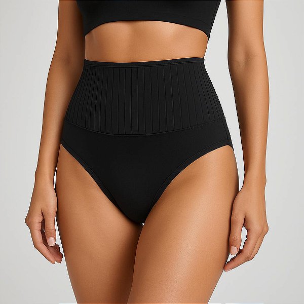 CALCINHA MODELADORA - PANTYSHAPE CÓS CINTURA ALTA REDUZ 3 MEDIDAS IMEDIATO