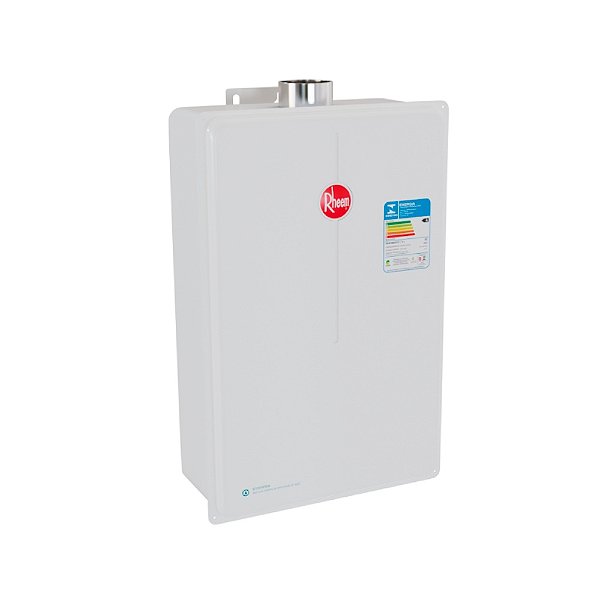 Aquecedor De Água A Gás Digital Rheem 32,5 Litros GLP Bivolt Para Sistemas