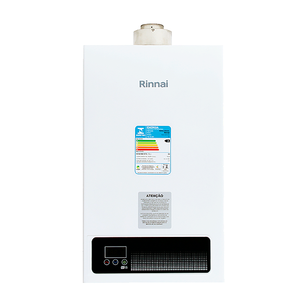 Aquecedor De Água A Gás Rinnai 15 Litros E15 FFH GN (Fluxo Balanceado)