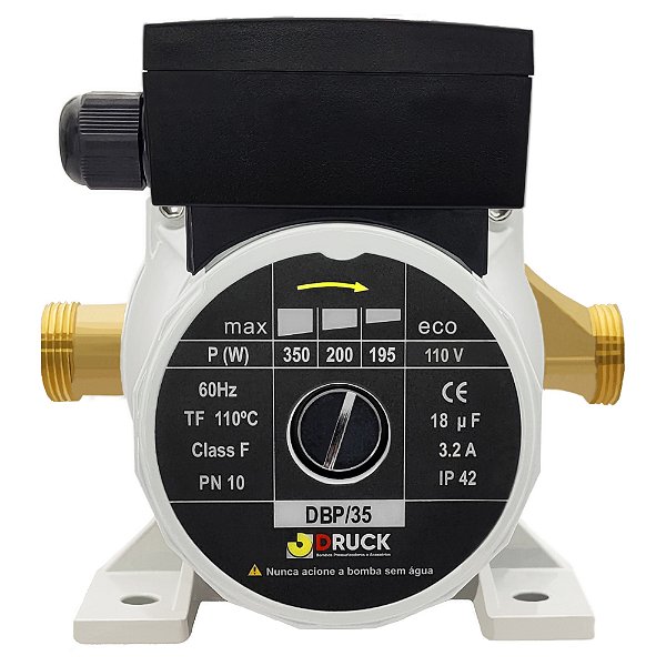 Bomba Pressurizadora De Água De Bronze 350W 110V DBP35 DRUCK