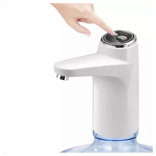 BOMBA/TORNEIRA ELÉTRICA PARA GALÃO DE ÁGUA - RECARREGÁVEL ATRAVÉS DE ENTRADA USB DRUCK