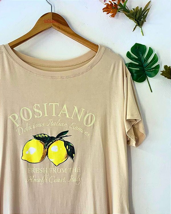 CAMISETA POSITANO CREME