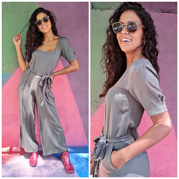 MACACÃO QUADRADO MILITAR - TAMANHO P