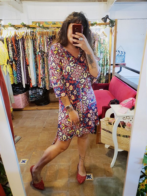 VESTIDO CAPUZ AZUL CASHMERE