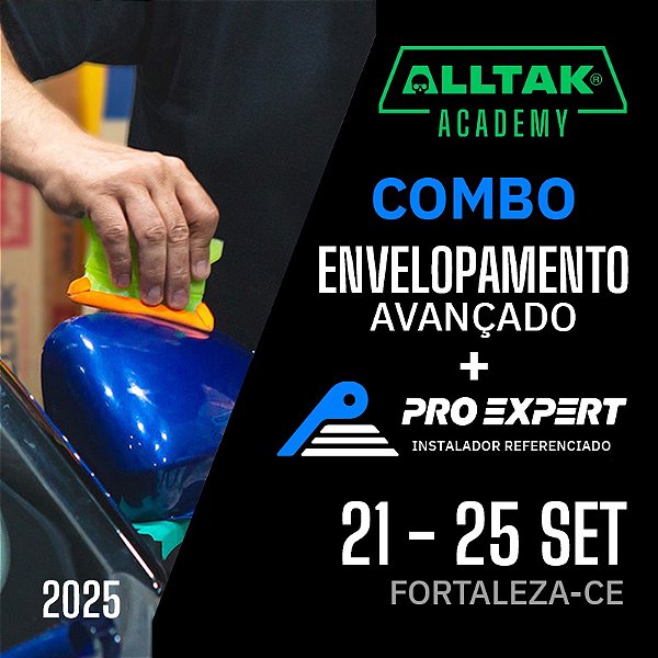 CURSO AVANÇADO +  PRO EXPERT AUTOMOTIVO - FORTALEZA/CE - 21 A 25 DE SETEMBRO 2025