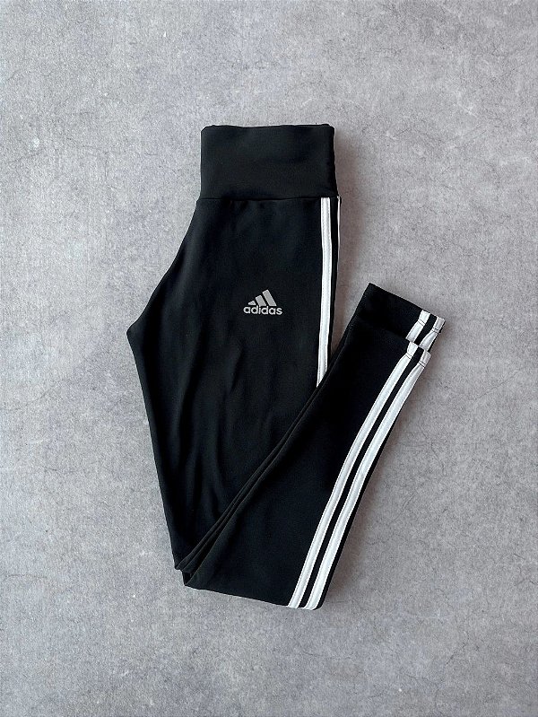 Calça Legging Adidas - 3 Faixas