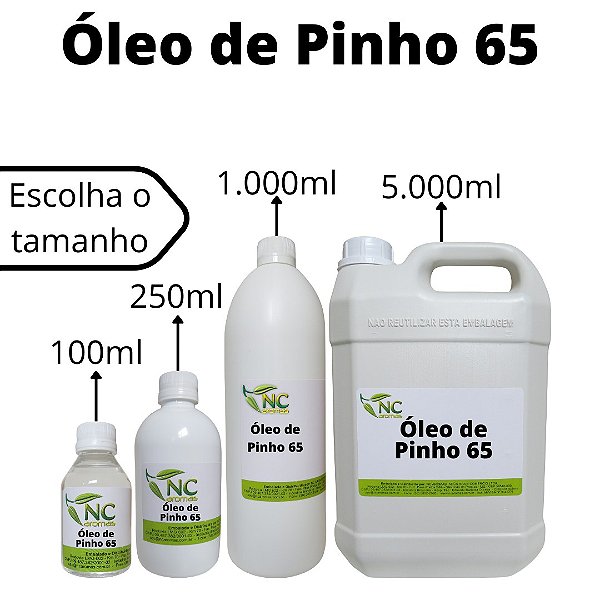 Óleo De Pinho 65 Puro
