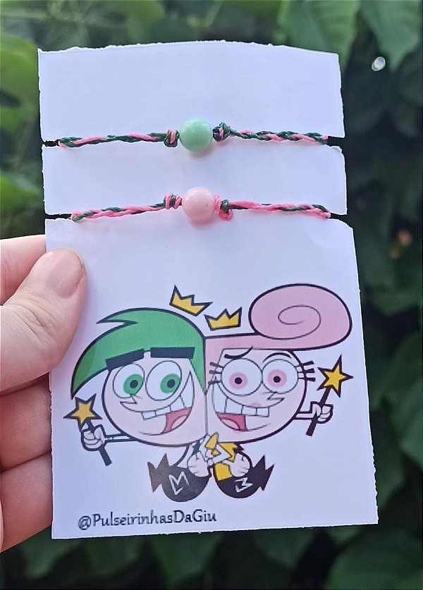 Duo de Pulseiras Padrinhos Mágicos