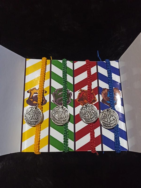 Kit Cartão Casas Harry Potter