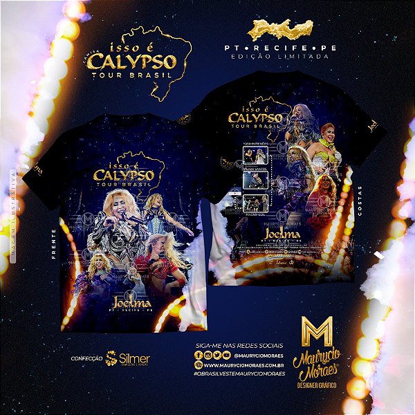 T-shirt: Joelma - "Isso É Calypso Tour Brasil - Etapa Recife"