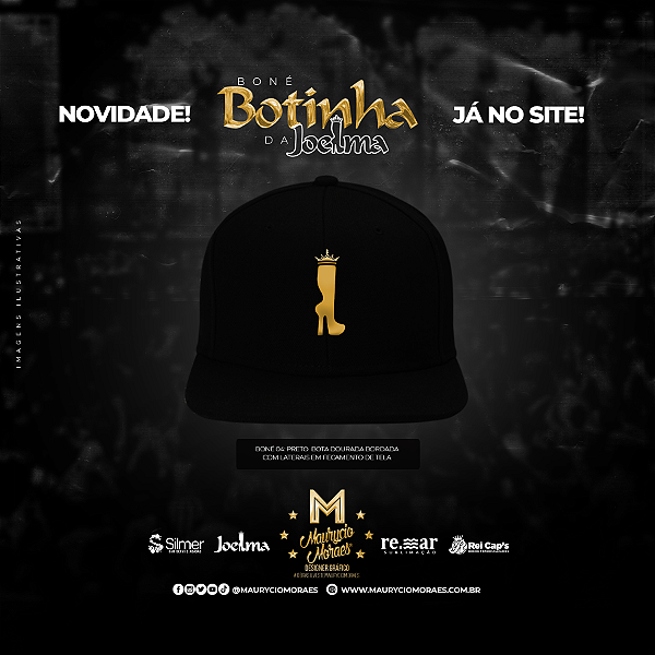 Boné: Joelma - (Botinha)