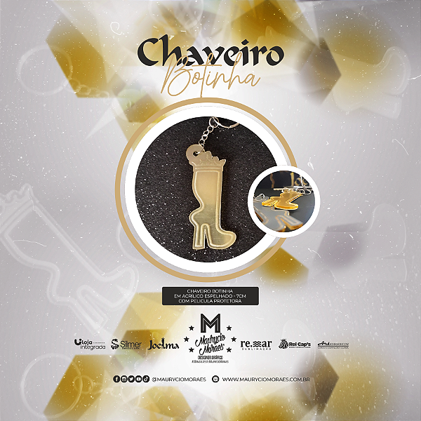 Chaveiro: Joelma - "Botinha"