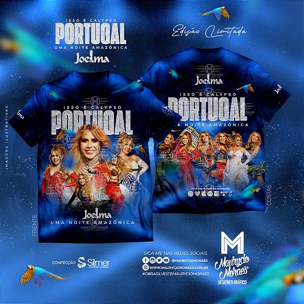 T-shirt: Joelma - "Isso É Calypso Portugal - Uma Noite Amazônica"