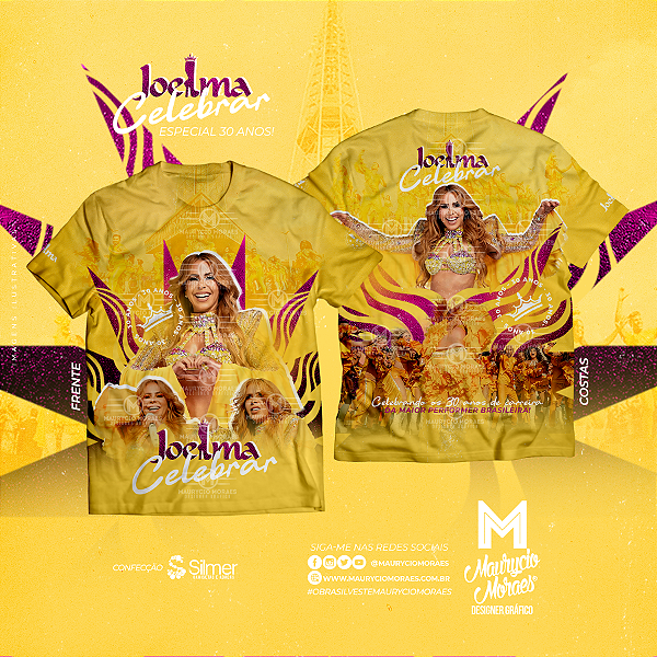 T-shirt: Joelma - "Celebrar 30 Anos De Carreira"